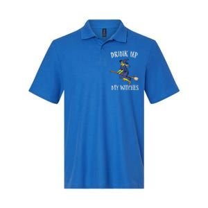 Funny Witch Halloween Design Up My Witches Ing Gift Softstyle Adult Sport Polo