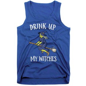 Funny Witch Halloween Design Up My Witches Ing Gift Tank Top