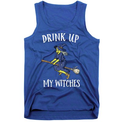 Funny Witch Halloween Design Up My Witches Ing Gift Tank Top