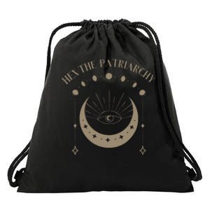 Feminist Witch Hex The Patriarchy Drawstring Bag