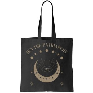 Feminist Witch Hex The Patriarchy Tote Bag