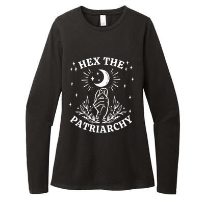 Feminist Witch Hex The Patriarchy Cool Gift Womens CVC Long Sleeve Shirt