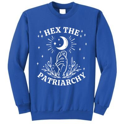 Feminist Witch Hex The Patriarchy Cool Gift Sweatshirt