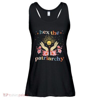 Feminist Witch Hex The Patriarchy Halloween Ladies Essential Flowy Tank