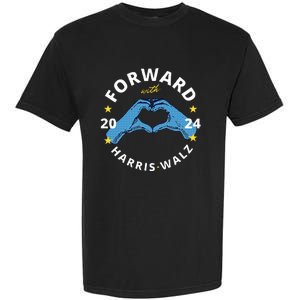 Forward With Harris Walz Garment-Dyed Heavyweight T-Shirt