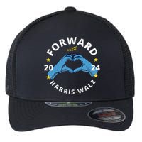 Forward With Harris Walz Flexfit Unipanel Trucker Cap