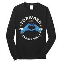 Forward With Harris Walz Long Sleeve Shirt