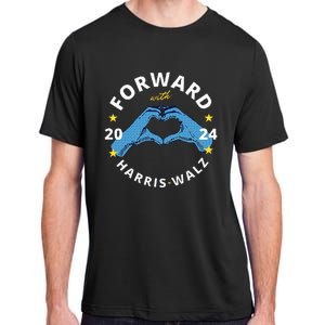 Forward With Harris Walz Adult ChromaSoft Performance T-Shirt