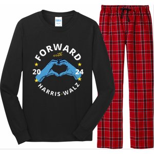 Forward With Harris Walz Long Sleeve Pajama Set