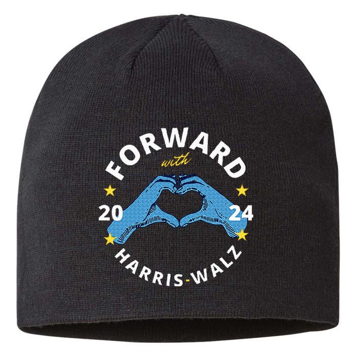 Forward With Harris Walz Sustainable Beanie