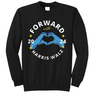 Forward With Harris Walz Tall Sweatshirt