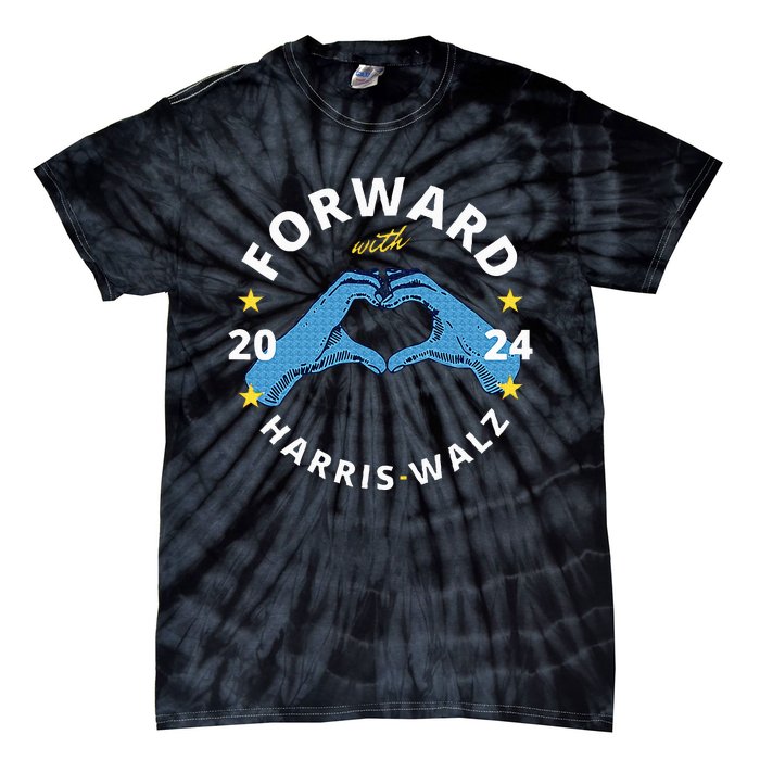 Forward With Harris Walz Tie-Dye T-Shirt