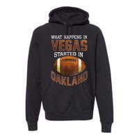 Funny What Happens American Football Fans Premium Hoodie