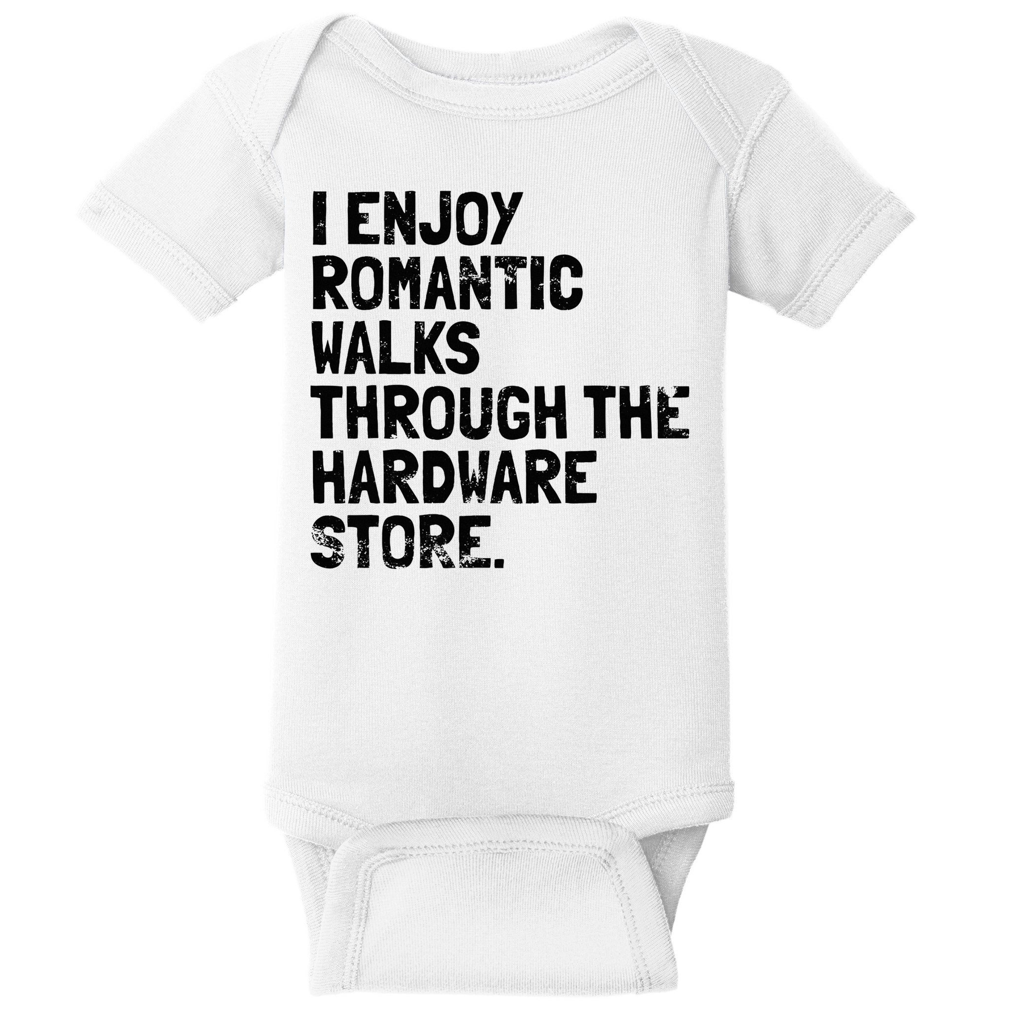Funny Woodworking Hardware Carpenter Baby Bodysuit