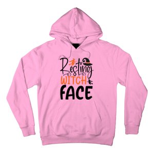 Funny Witches Halloween Party Costume Resting Witch Face Gift Hoodie