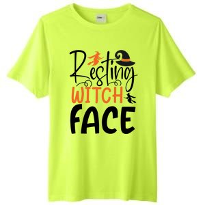 Funny Witches Halloween Party Costume Resting Witch Face Gift Tall Fusion ChromaSoft Performance T-Shirt