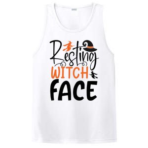 Funny Witches Halloween Party Costume Resting Witch Face Gift PosiCharge Competitor Tank