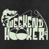 Funny Weekend Hooker Fishing Fan 7 Panel Mesh Trucker Snapback Hat
