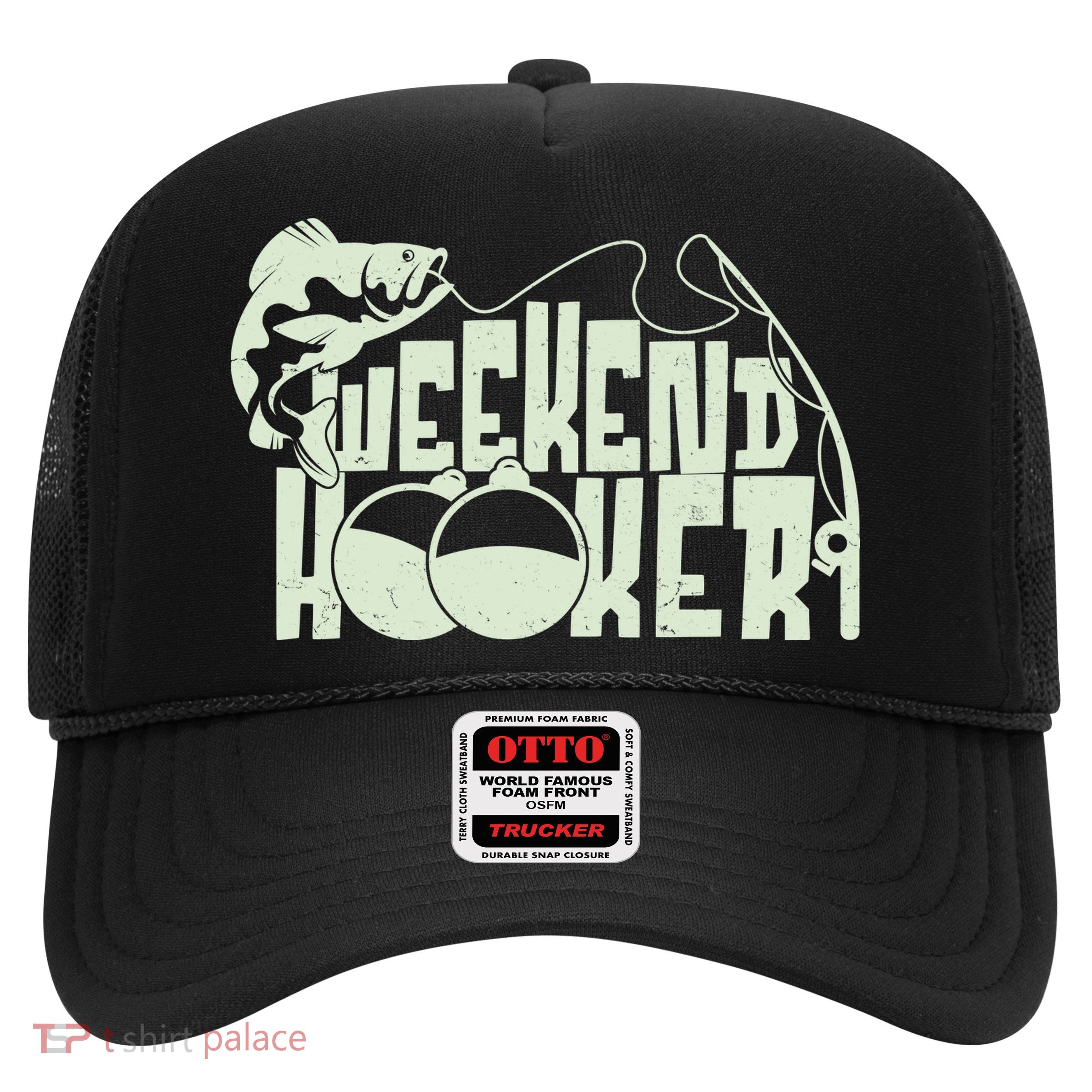 Funny Weekend Hooker Fishing Fan Trucker Hat
