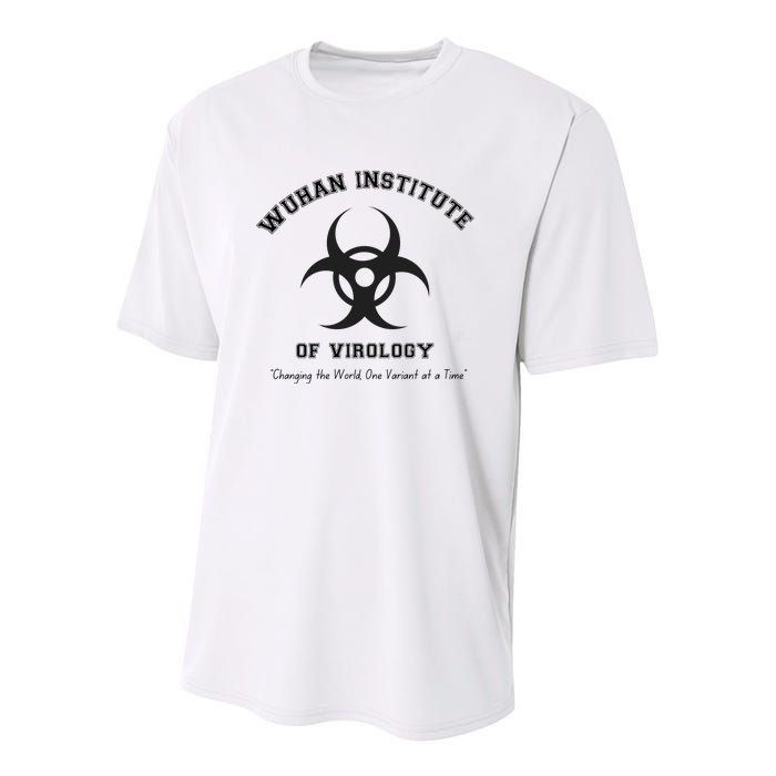 Funny Wuhan Institute Of Virology Anti Mask Mandate Stand Up for Medical Freedom Youth Performance Sprint T-Shirt