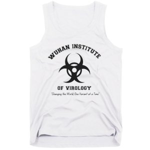 Funny Wuhan Institute Of Virology Anti Mask Mandate Stand Up for Medical Freedom Tank Top