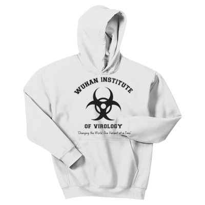 Funny Wuhan Institute Of Virology Anti Mask Mandate Stand Up for Medical Freedom Kids Hoodie