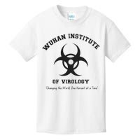 Funny Wuhan Institute Of Virology Anti Mask Mandate Stand Up for Medical Freedom Kids T-Shirt