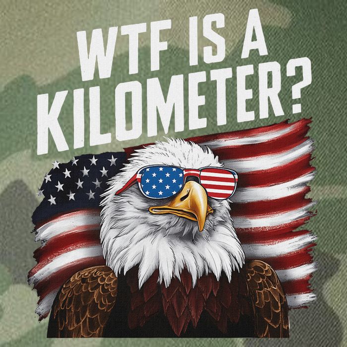 Funny Wtf Is A Kilometer 4th Of July Usa Bald Eagle Legacy Tie Dye Trucker Hat
