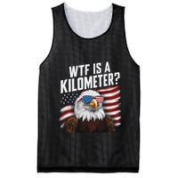 Funny Wtf Is A Kilometer 4th Of July Usa Bald Eagle Mesh Reversible Basketball Jersey Tank