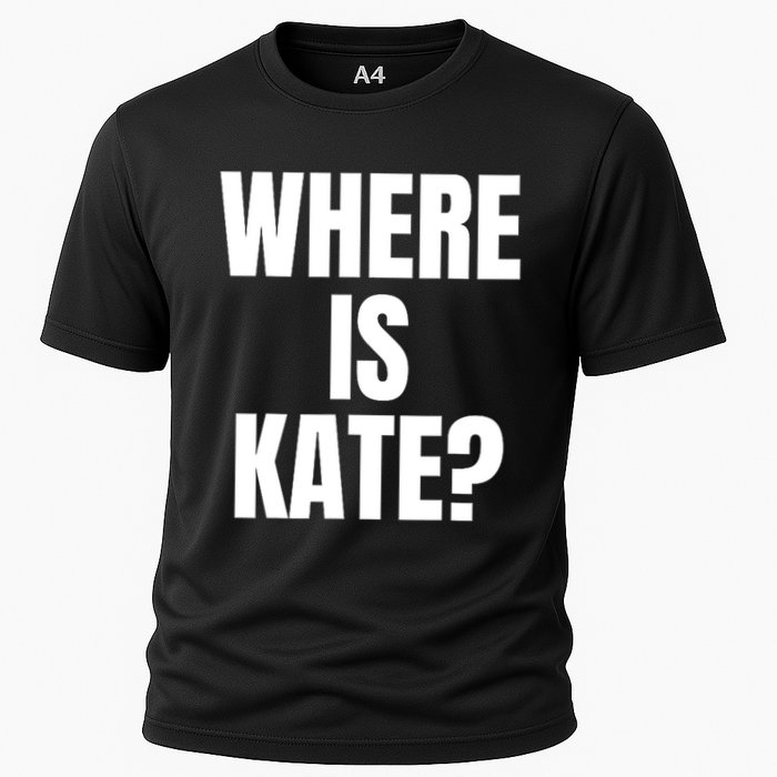 Funny Where Is Kate Royal Family Kate Middleton Cooling Performance Crew T-Shirt