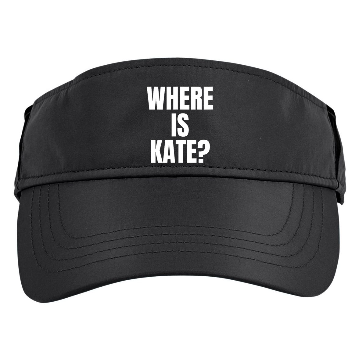Funny Where Is Kate Royal Family Kate Middleton Adult Drive Performance Visor