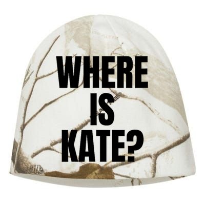 Funny Where Is Kate Royal Family Kate Middleton Kati - Camo Knit Beanie