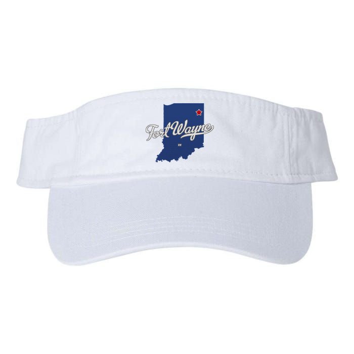 Fort Wayne Indiana In Map Visor