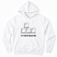 Funny Wasd Its What Moves Me Video Games Gamer Pc Gaming Hoodie