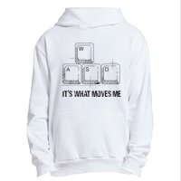 Funny Wasd Its What Moves Me Video Games Gamer Pc Gaming Urban Pullover Hoodie