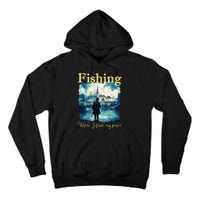 Fishing: Where I Find My Peace Tall Hoodie