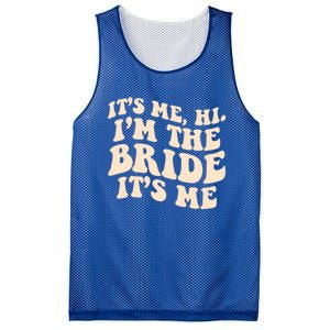 Funny Wedding Its Me Hi Im The Bride Bachelorette Party Gift Mesh Reversible Basketball Jersey Tank