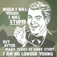 Funny When I Was Young I Was Stupid Legacy Tie Dye Trucker Hat