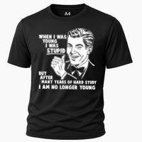 Funny When I Was Young I Was Stupid Performance Shirt