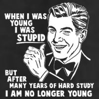 Funny When I Was Young I Was Stupid Trucker Hat