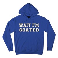 Funny Wait Im Goated Funny Sarcasm Hoodie