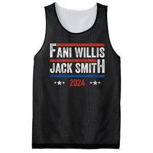 Fani Willis Jack Smith For President 2024 Mesh Reversible Basketball Jersey Tank