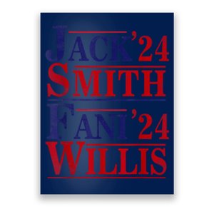 Fani Willis Jack Smith For President 2024 Poster