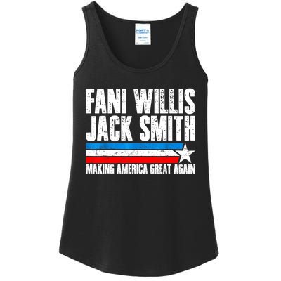 Fani Willis Jack Smith For President 2024 Retro Ladies Essential Tank