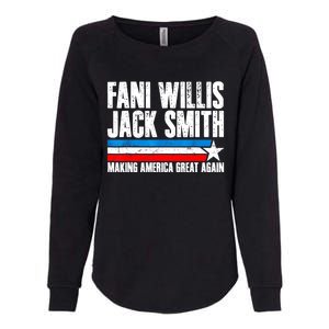 Fani Willis Jack Smith For President 2024 Retro Womens California Wash Sweatshirt