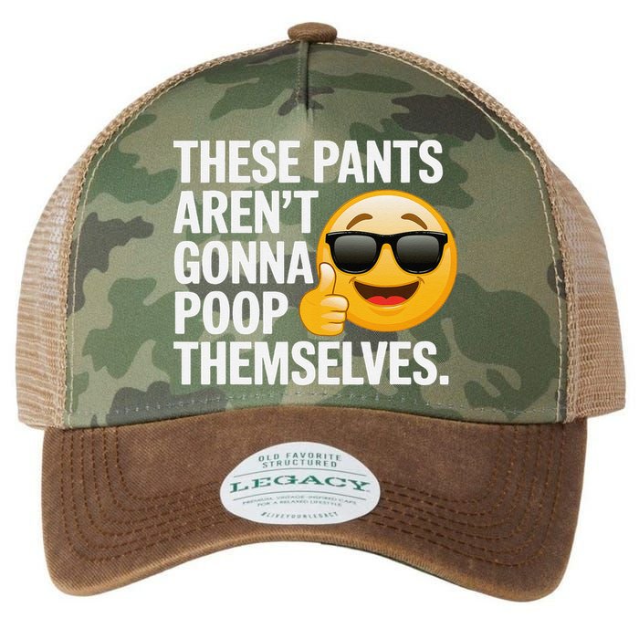 Funny Weird Joke Hilarious Sarcastic Gross Poop Meme Humor Legacy Tie Dye Trucker Hat