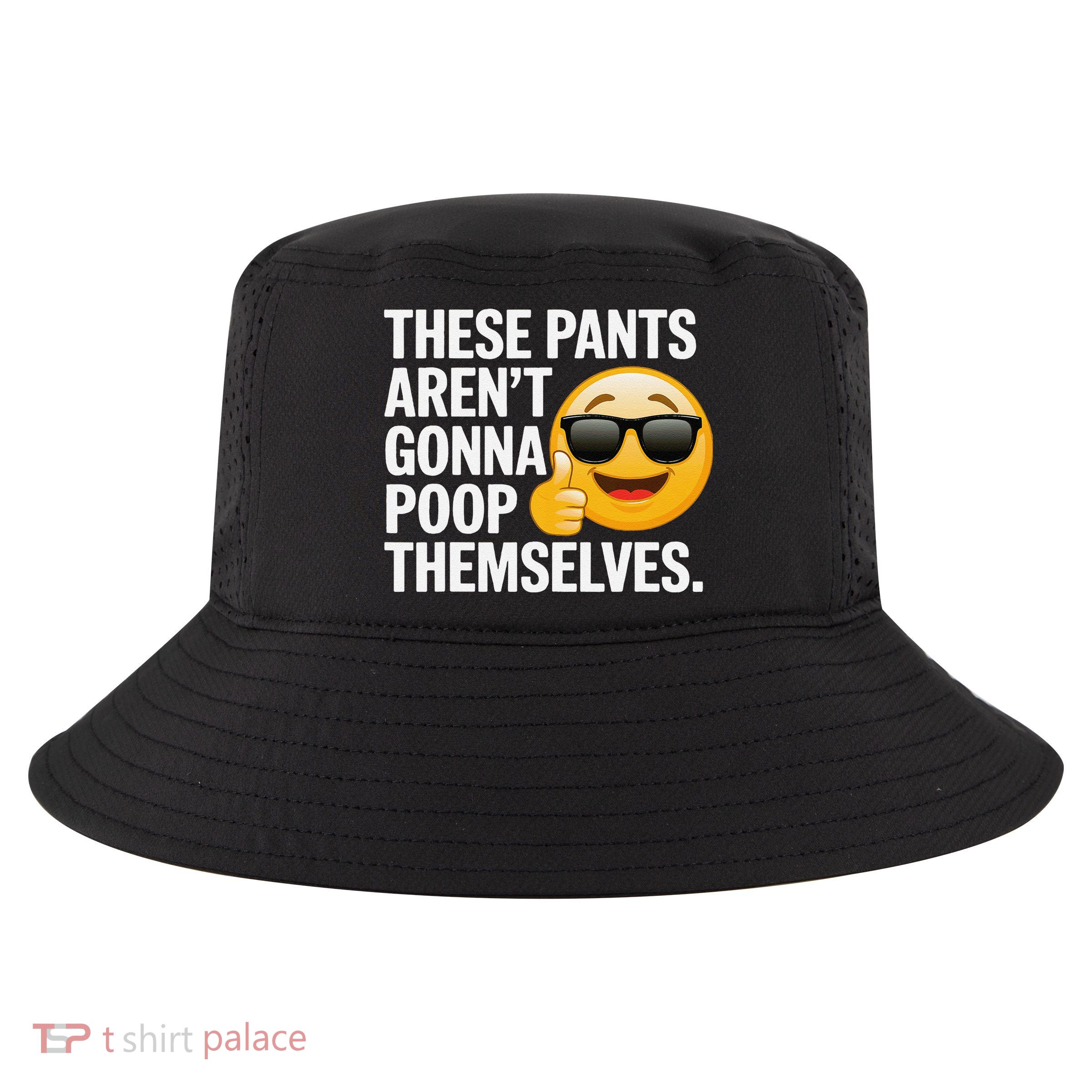 Funny Weird Joke Hilarious Sarcastic Gross Poop Meme Humor Cool Comfort Performance Bucket Hat