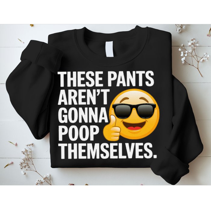 Funny Weird Joke Hilarious Sarcastic Gross Poop Meme Humor Sweatshirt