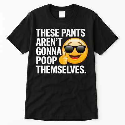 Funny Weird Joke Hilarious Sarcastic Gross Poop Meme Humor Tall T-Shirt