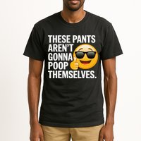 Funny Weird Joke Hilarious Sarcastic Gross Poop Meme Humor Tall T-Shirt